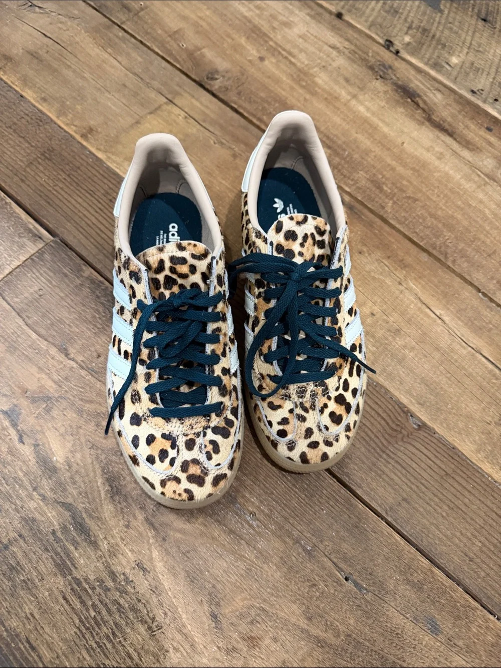 ADIDAS Handball Spezial. leopard / animal
print. size 6. - Picture 2 of 7